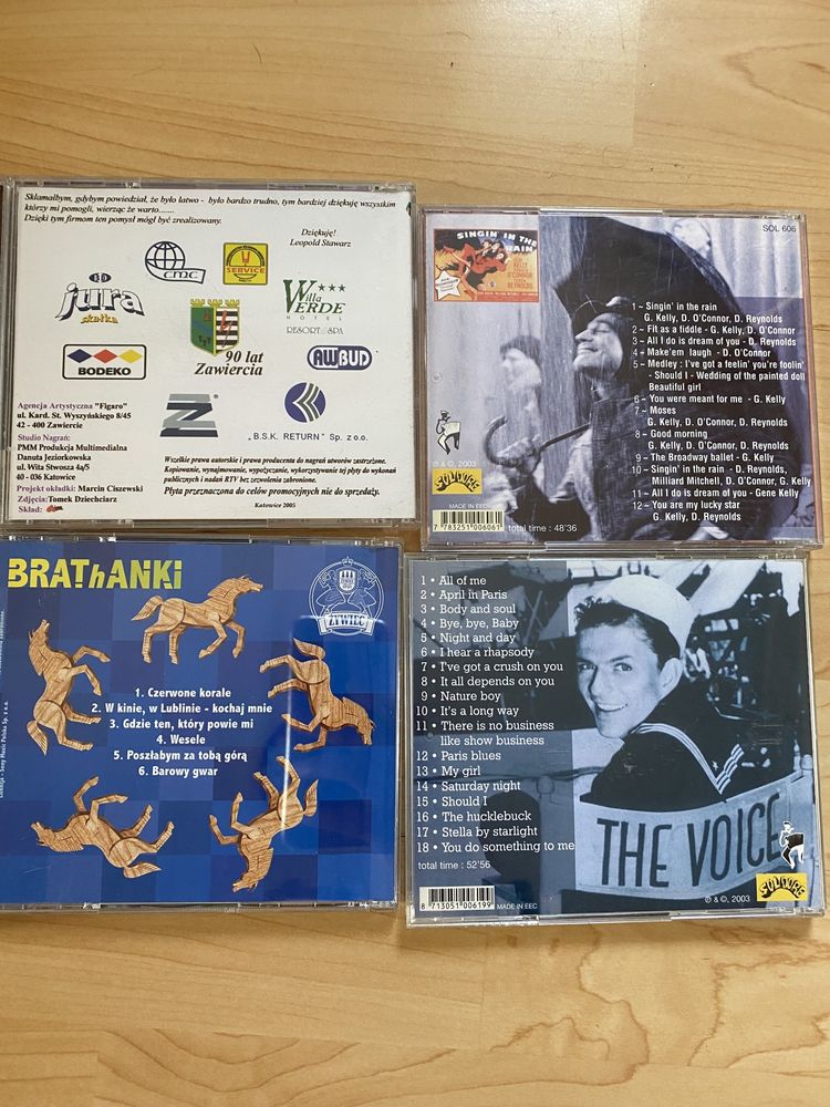 Płyty CD Brathanki, Storyville Jazz Band, polski rock i  inne