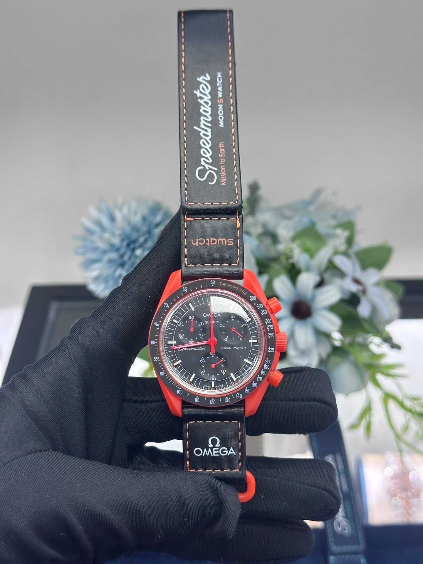 Omega x Swatch Bioceramic - Ekskluzywne Lava SO33O100