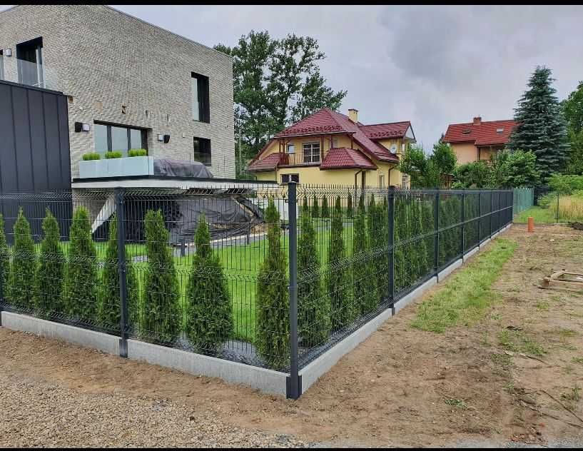 Promocja! Sprzedaż  Ogrodzenia panelowego  123cm FI4- 49zł/mb