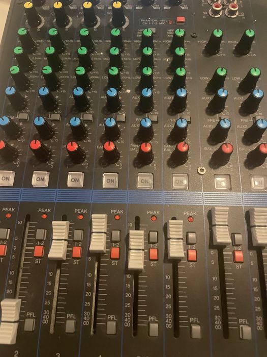Mesa de som Yamaha MG12