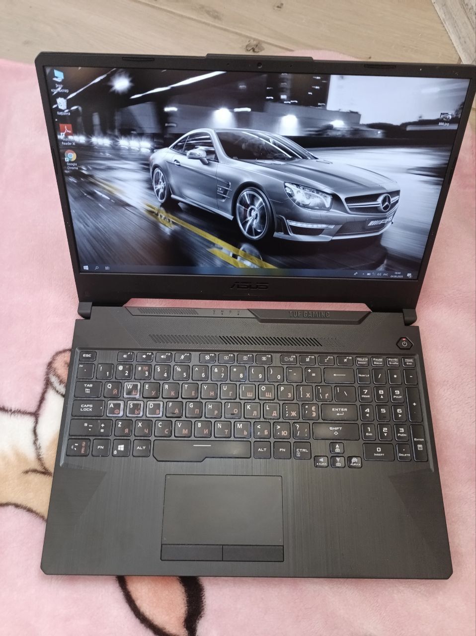 Игровой ноутбук на разборку Asus TUF Gaming Model TUF506 GTX 1660 Ti 6