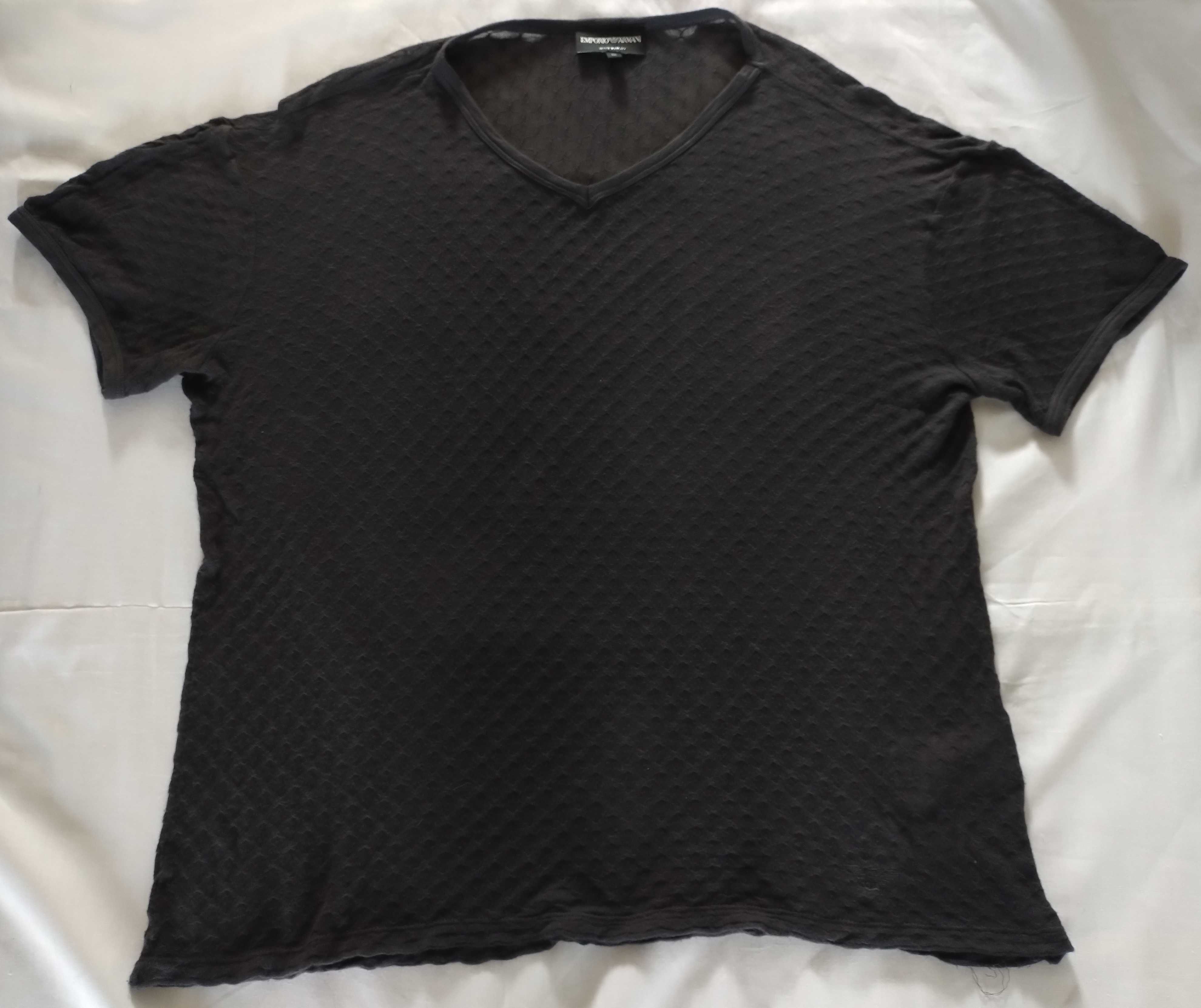 Emporio Armani Bluzka z Teksturą Plastra Miodu. Limitowana edycja