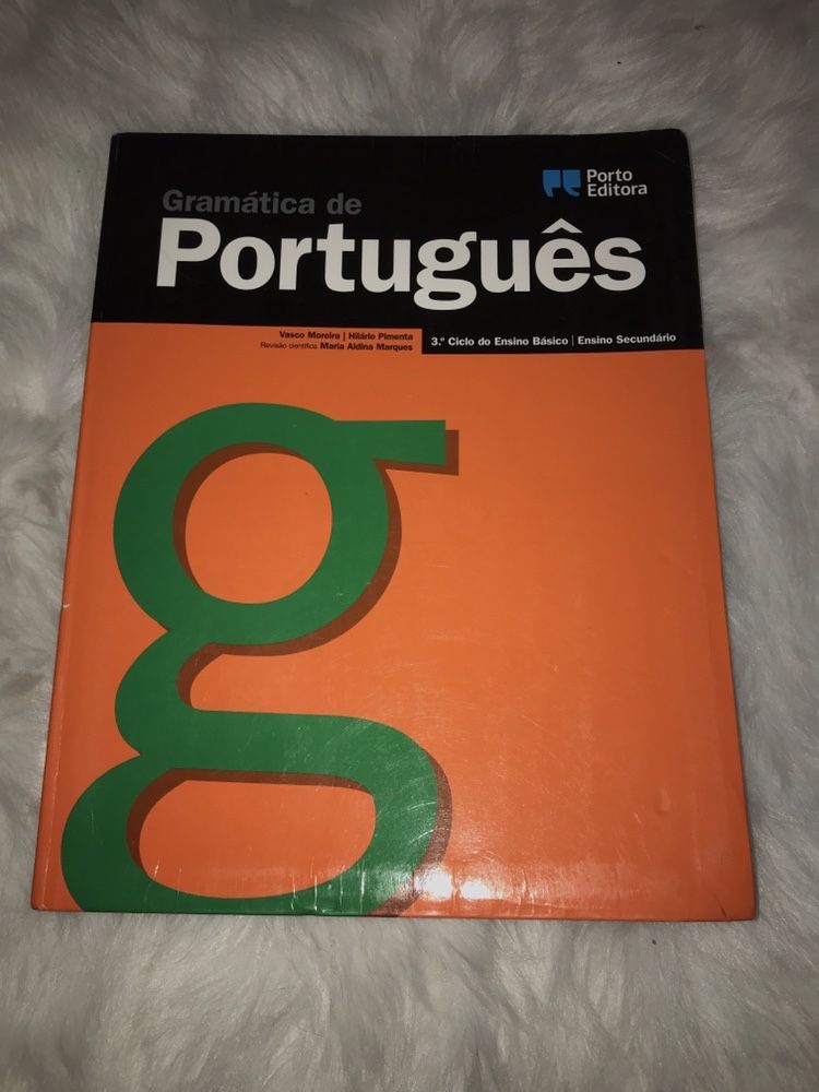 Livro de gramatica de Portugues