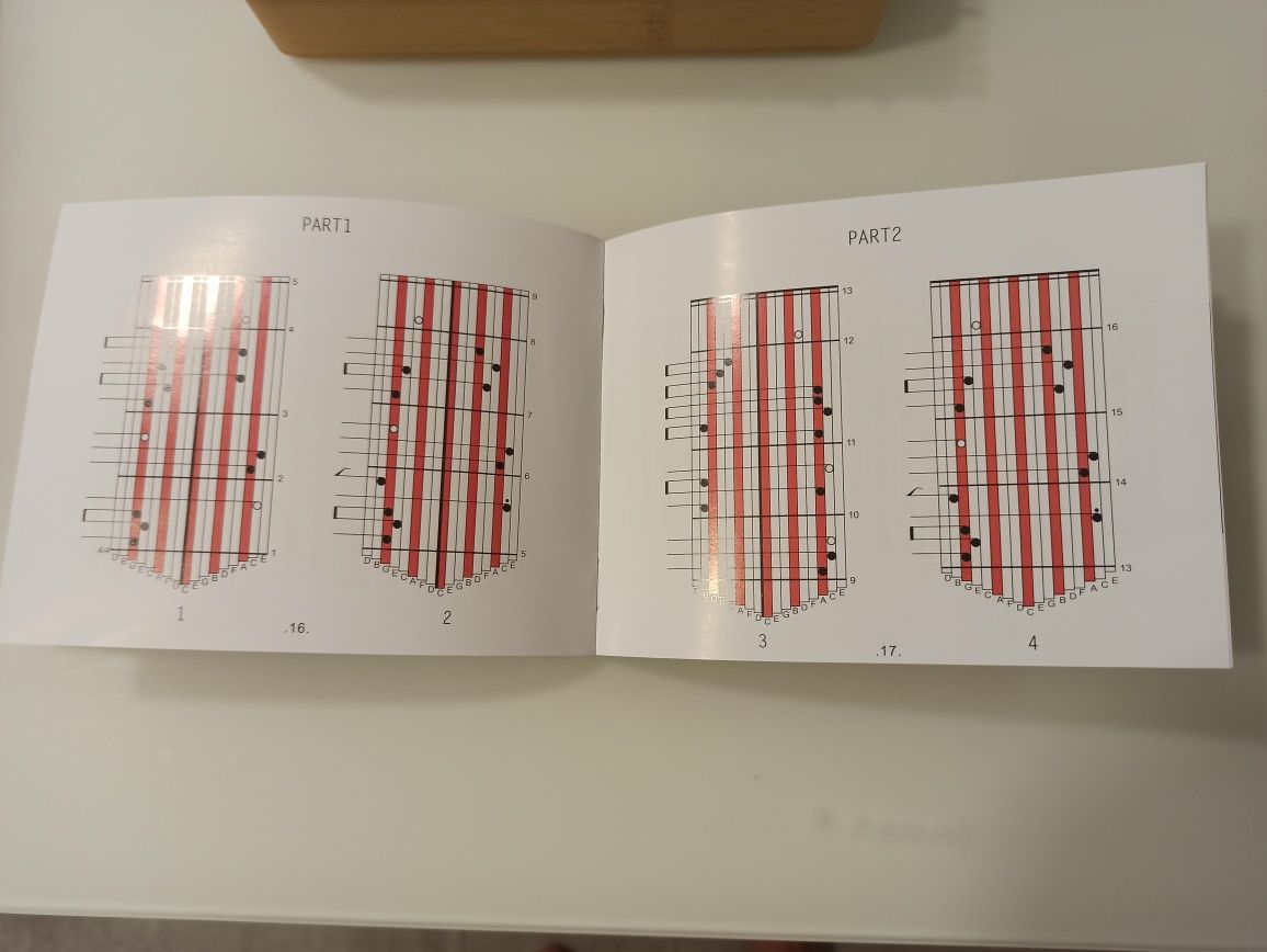 Kalimba instrumento com acessórios