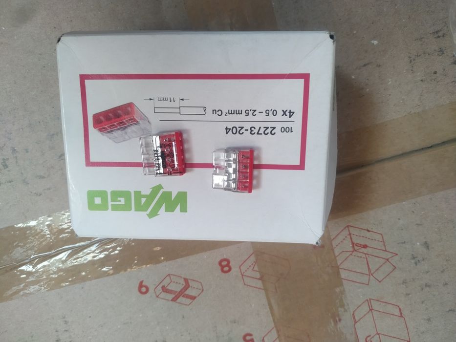 Клеммные соединители Wago, IEK