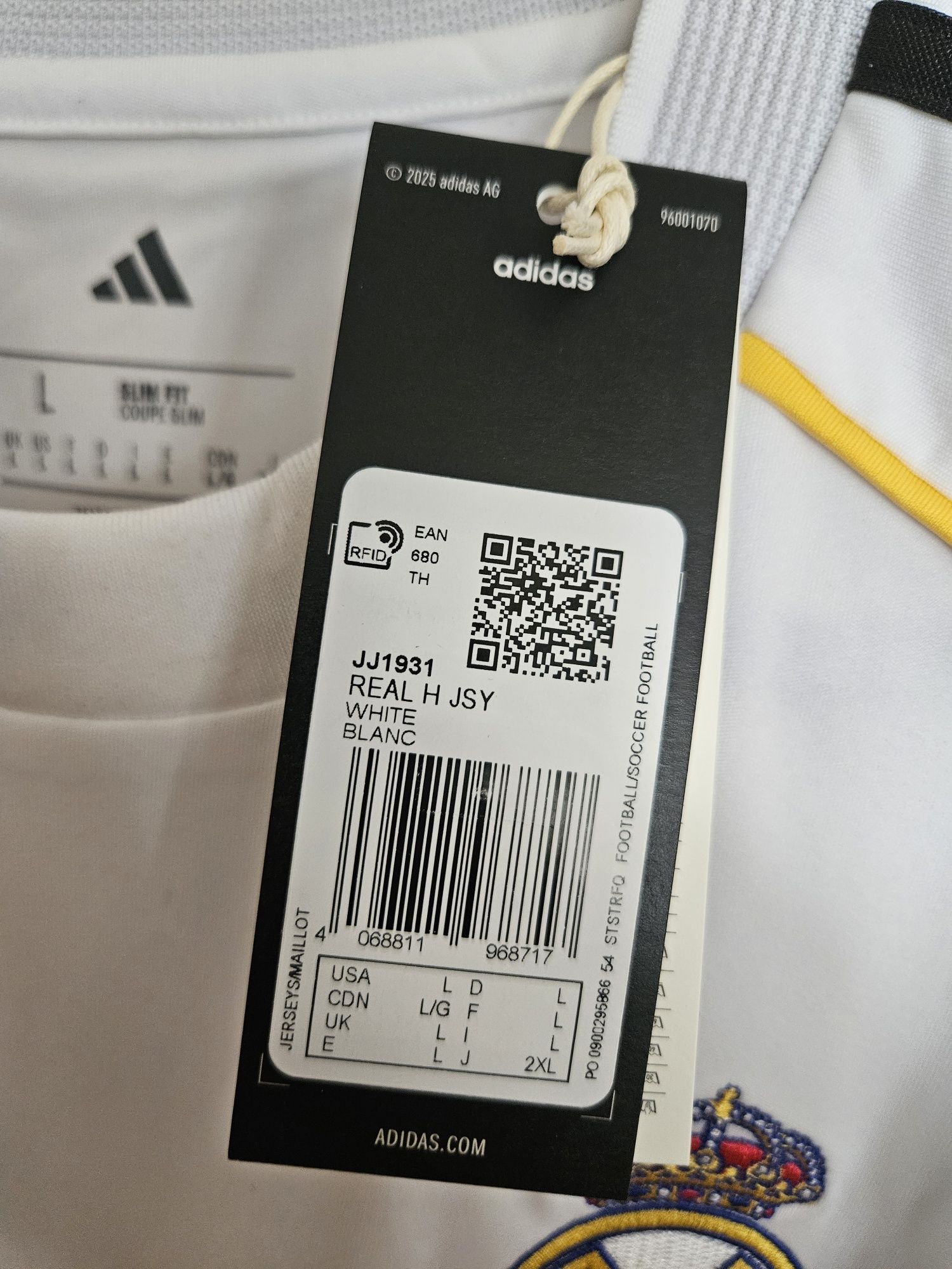 koszulka 25/26 Real Madryt rozmiar L adidas