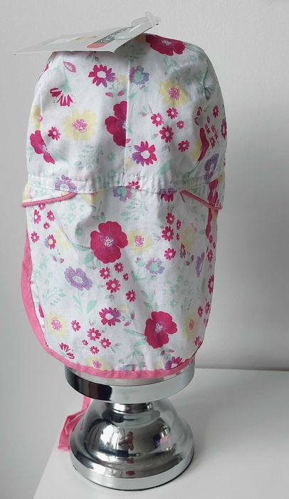 Nowa czapka z daszkiem osłona na kark lato


43-45cm