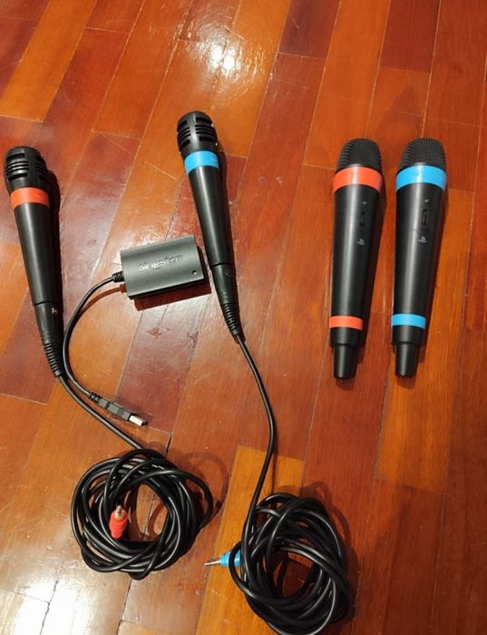 Microfones Singstar PlayStation