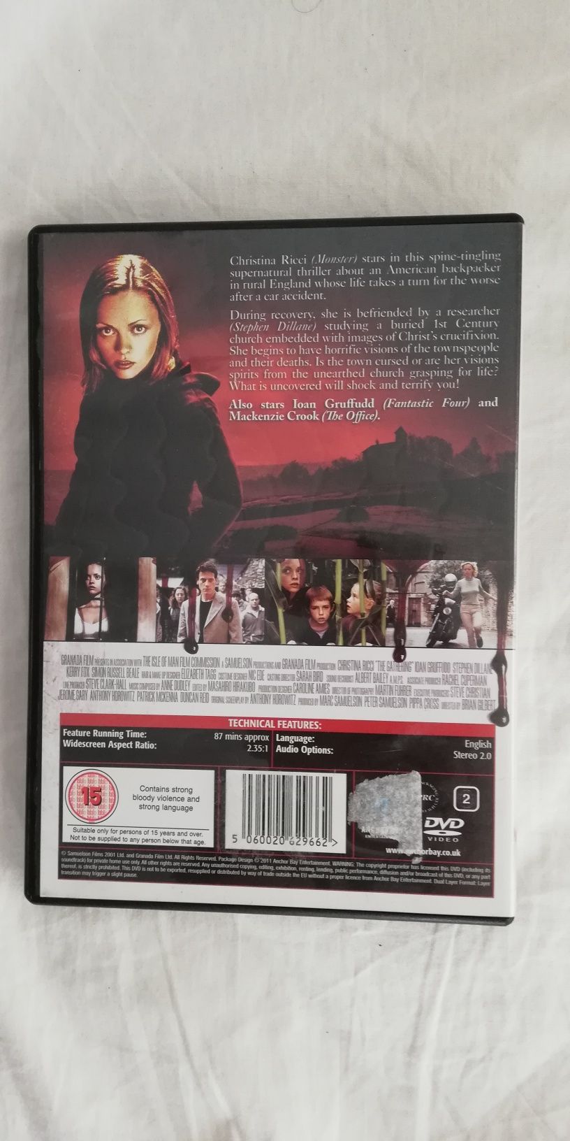 Dvd do filme de terror "The Gathering" (portes grátis)