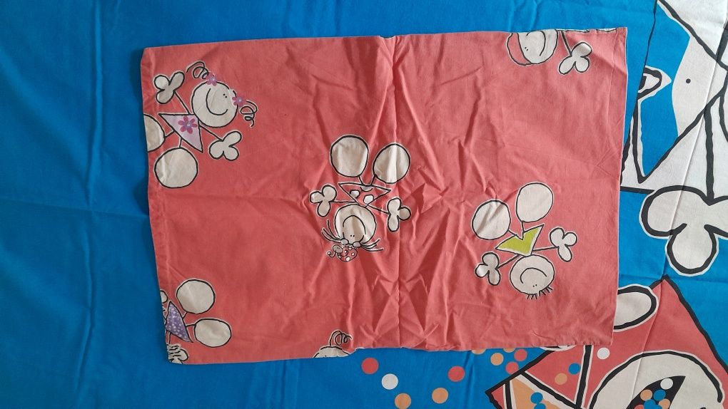 Capa edredom criança dupla face - Fulanitos