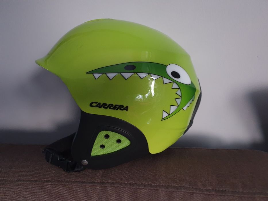 Kask narciarski młodzieżowy + gogle Bollé