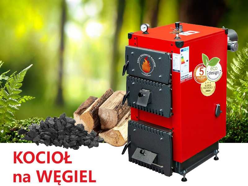 KOCIOŁ na DREWNO / WĘGIEL / CHRUST - piec, kotły 5 KLASA Unieko 11kw