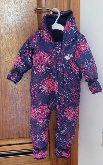 Kombinezon zimowy dla dziewczynki 80cm