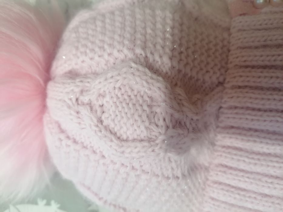 Шапочка зимова для дівчинки 48-50