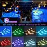 Підсвічування в машину LED RGB кольорове 4pcsx9leds