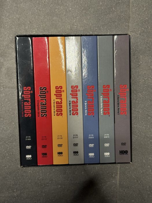 Sopranos em DVD - coleção completa