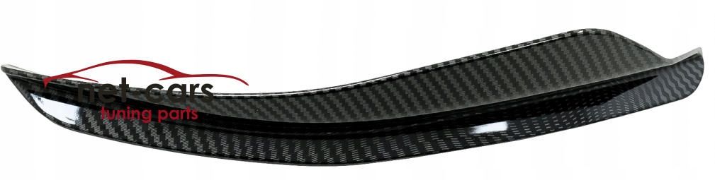 Spoiler Splitery dokadki przód GOLF 8 20- GTI R line Carbon