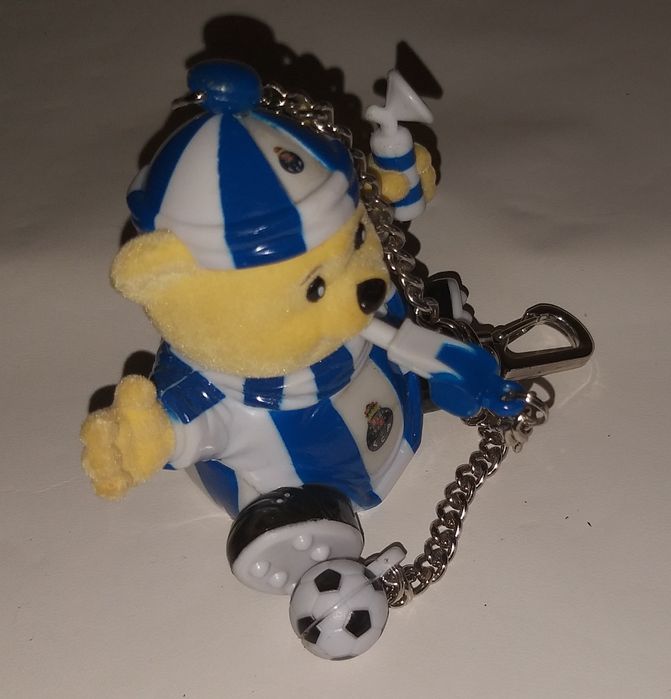 Porta-chaves ursinho Futebol Clube do Porto.