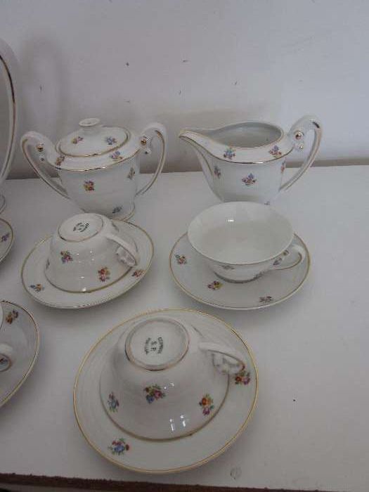 Serviço chá Porcelana Coimbra S.P.