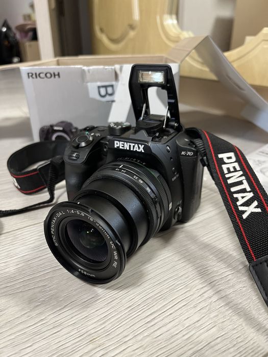 Професійний фотоапарат Pentax k 70 (black) 18-50 re kit