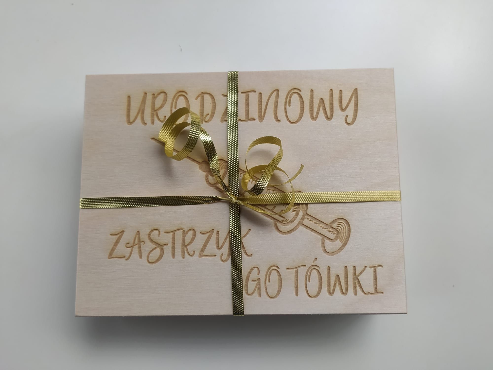 Prezent pudełko pieniądze ślub urodziny wesele
