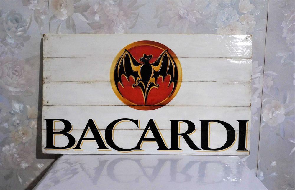 картина Bacardi Rum подарок мужчине Бакарди ром handmade ключница