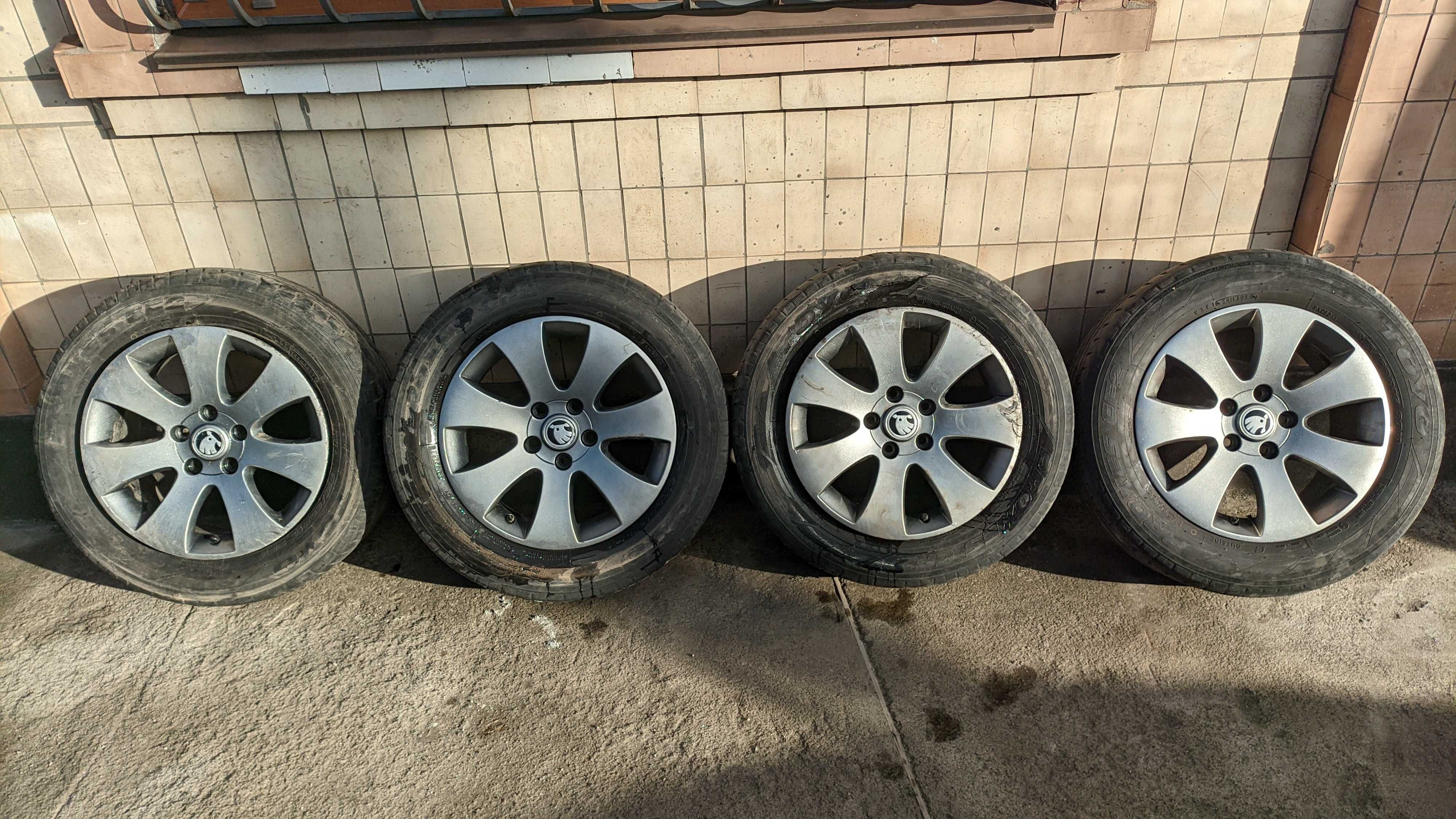 Диски 5x112 R16 original Skoda Superb Шкода Суперб