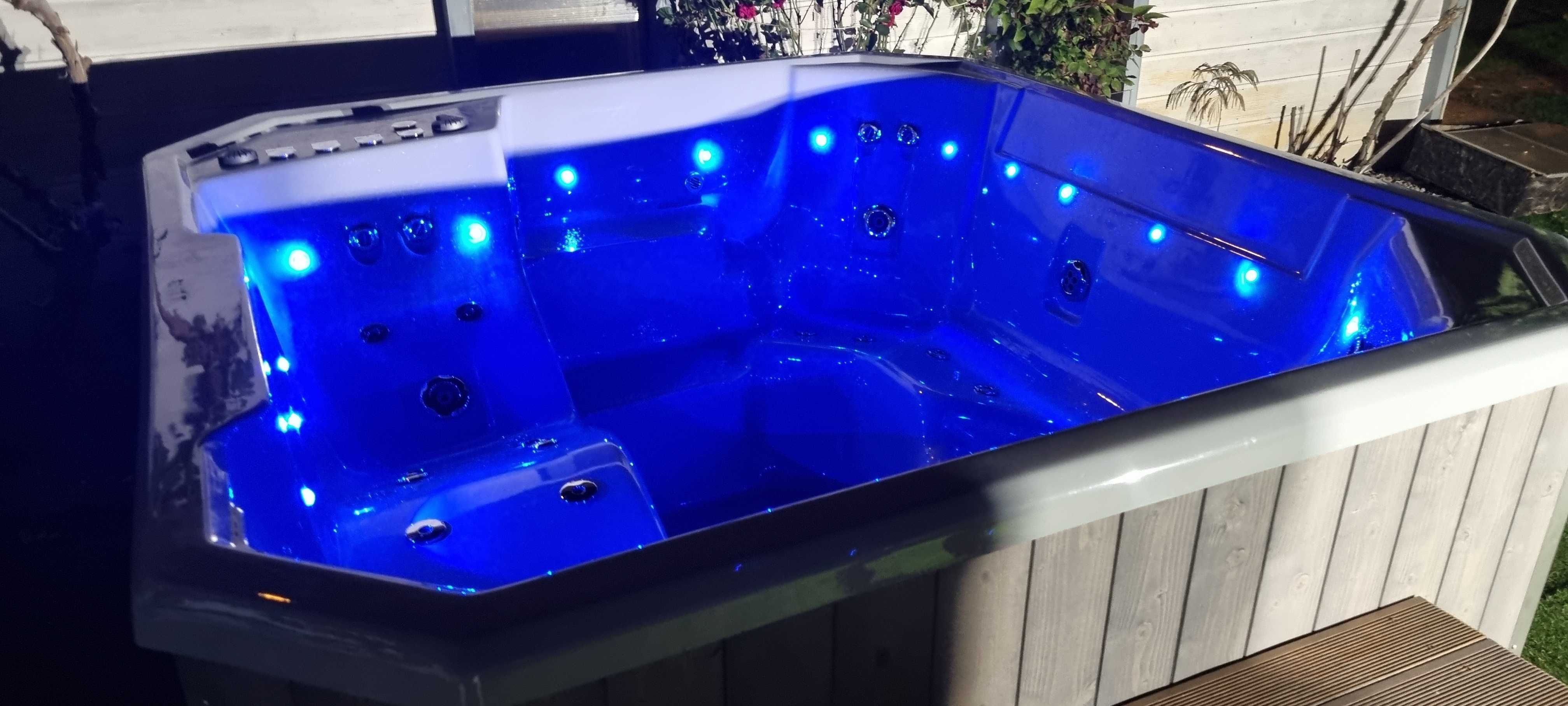 Jacuzzi ogrodowe spa gazowe elektryczne