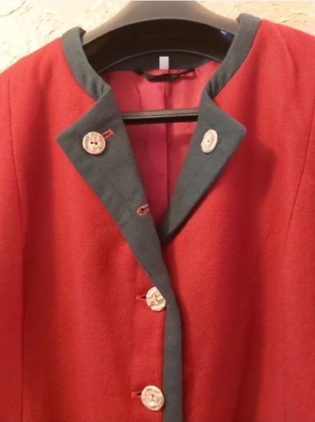 Elegancka niemiecka damska marynarka myśliwska M/L.