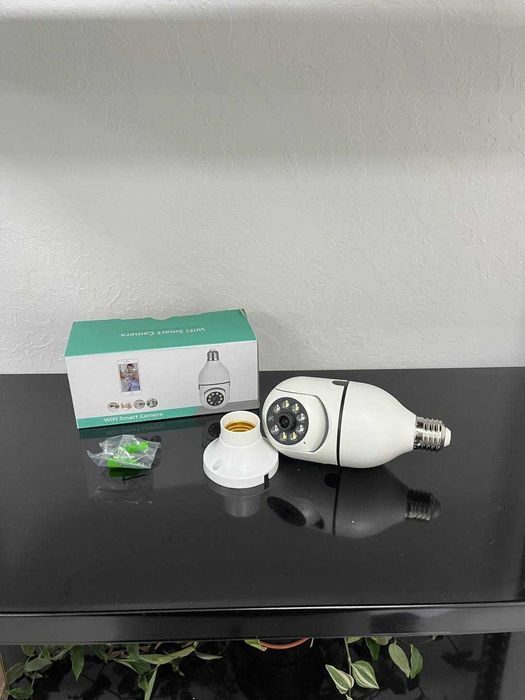 Панорамна КАМЕРА відеонагляду з ДАТЧИКОМ РУХУ та нічною зйомкою!