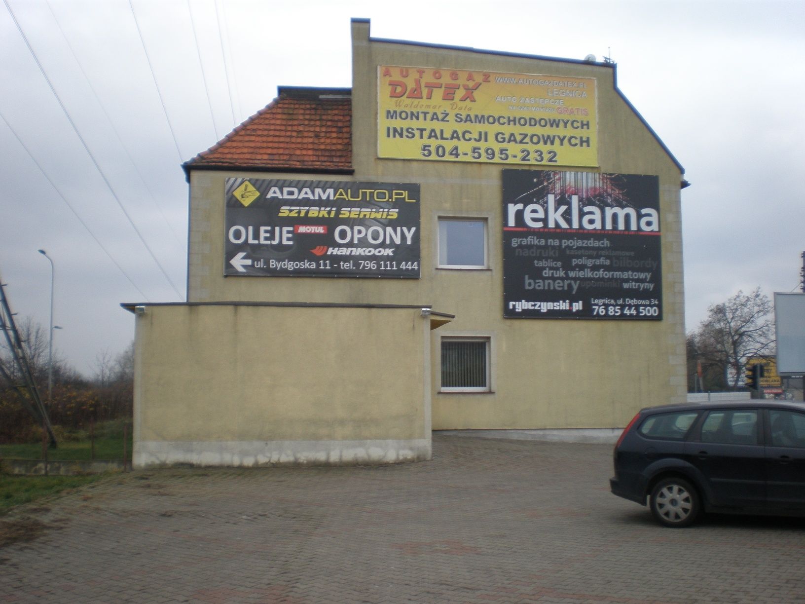 Miejsce na reklamę Legnica - BILBORD - tablica reklamowa - BANER