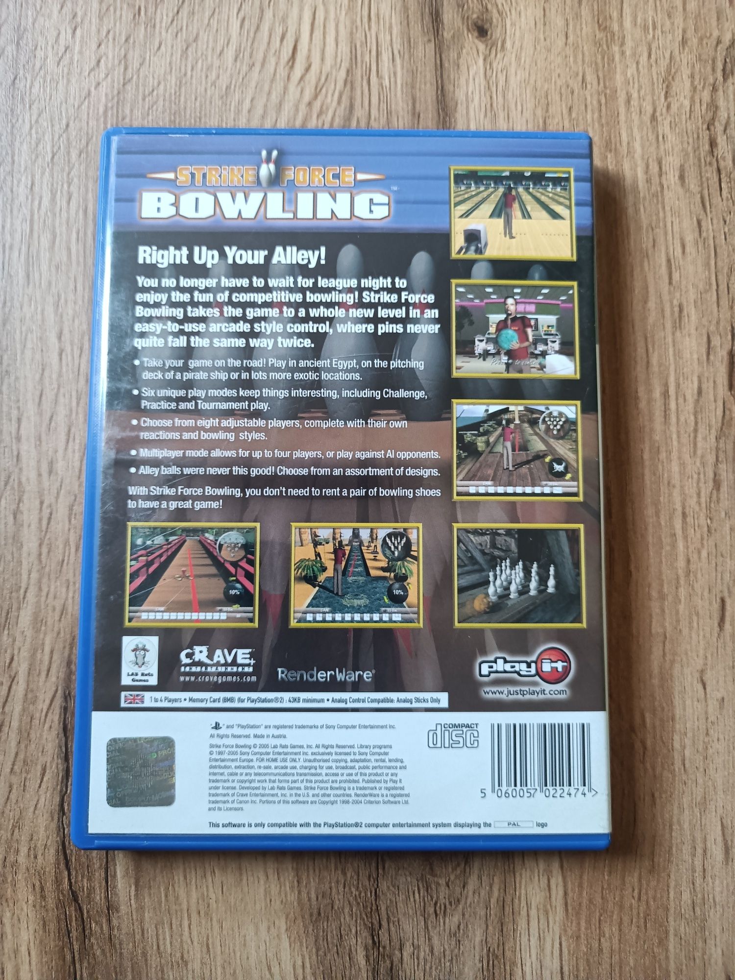 Strike Force Bowling PS2