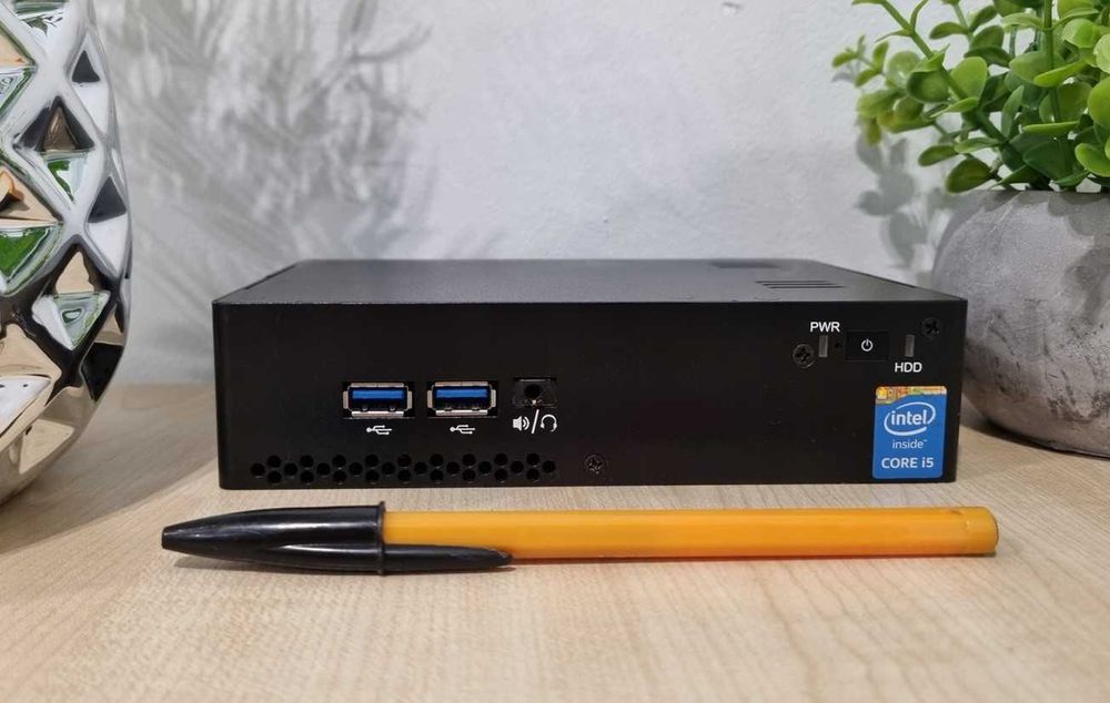 Intel NUC energooszczędny miniPC HDn-5i5MYBE i5-5300u Nvme 120GB Win