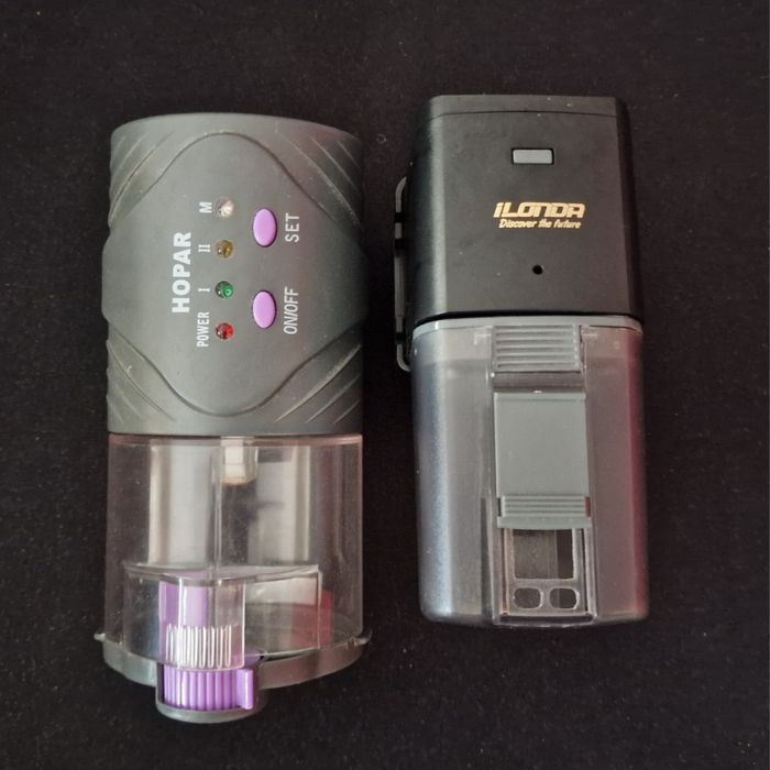 Conjunto alimentadores aquário