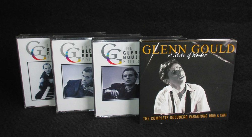 Colecção de CDs Glenn Gould Música Clássica Bach