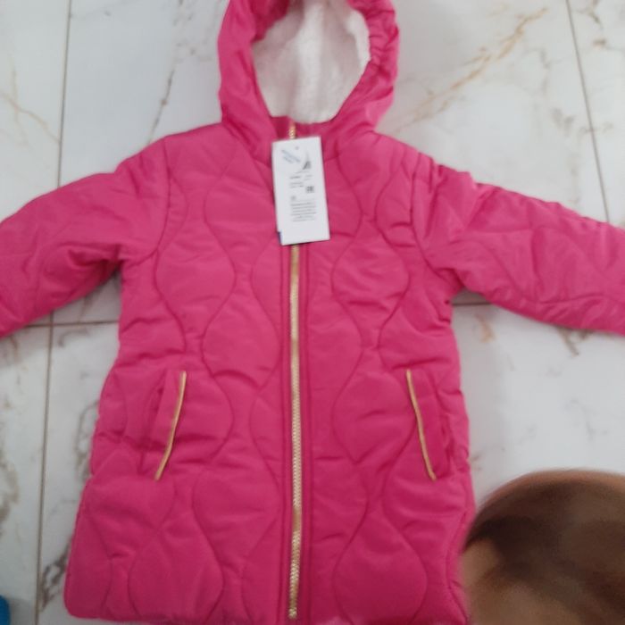 Nowa kurtka 98 5.10.15 dla dziewczynki różowa