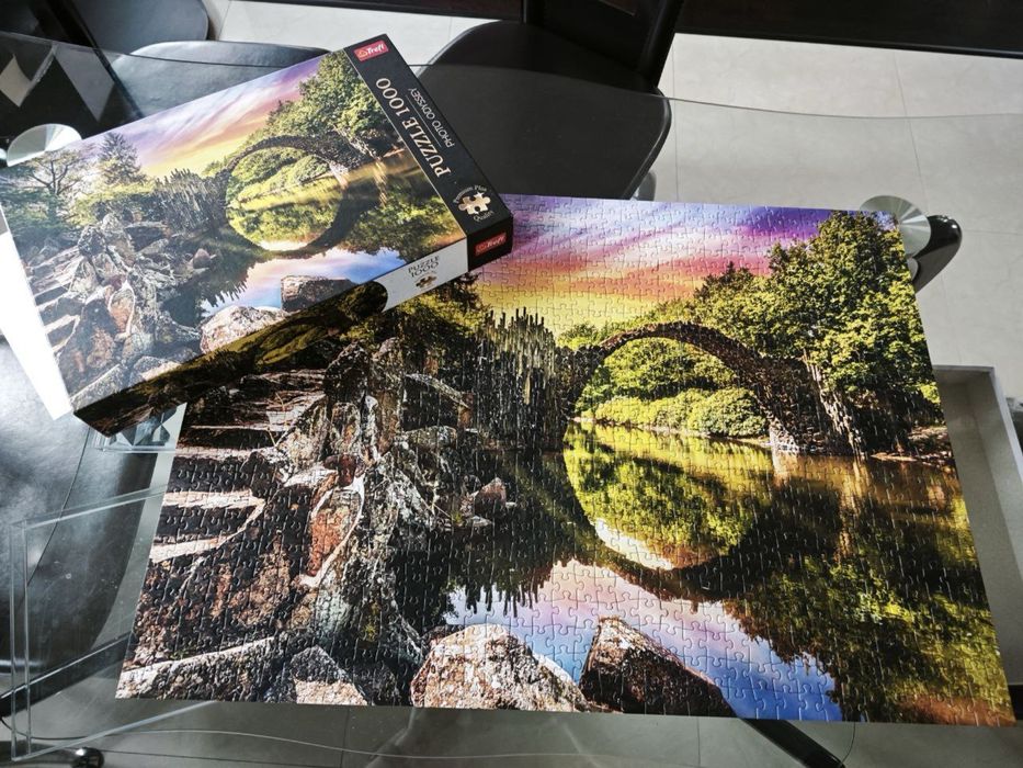 Пазли Trefl Photo Odyssey Чортів міст в Кромлау 1000шт (10811)