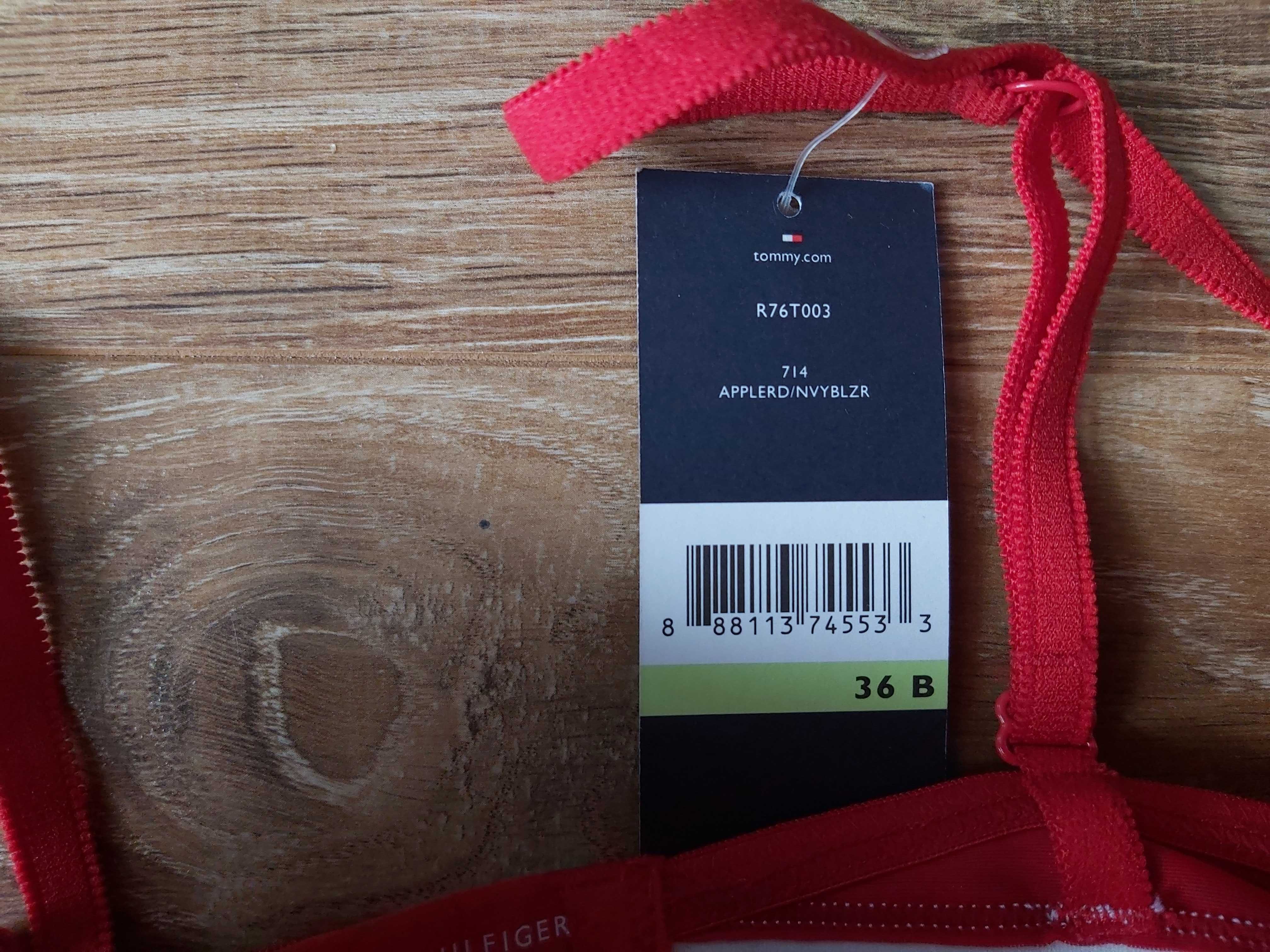 Nowy biustonosz push-up Tommy Hilfiger 80B