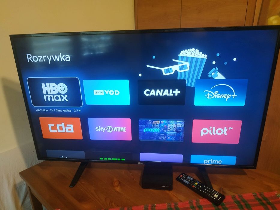 TV 43" LG + Smart Tv dekoder WIFI Android Netflix YouTube