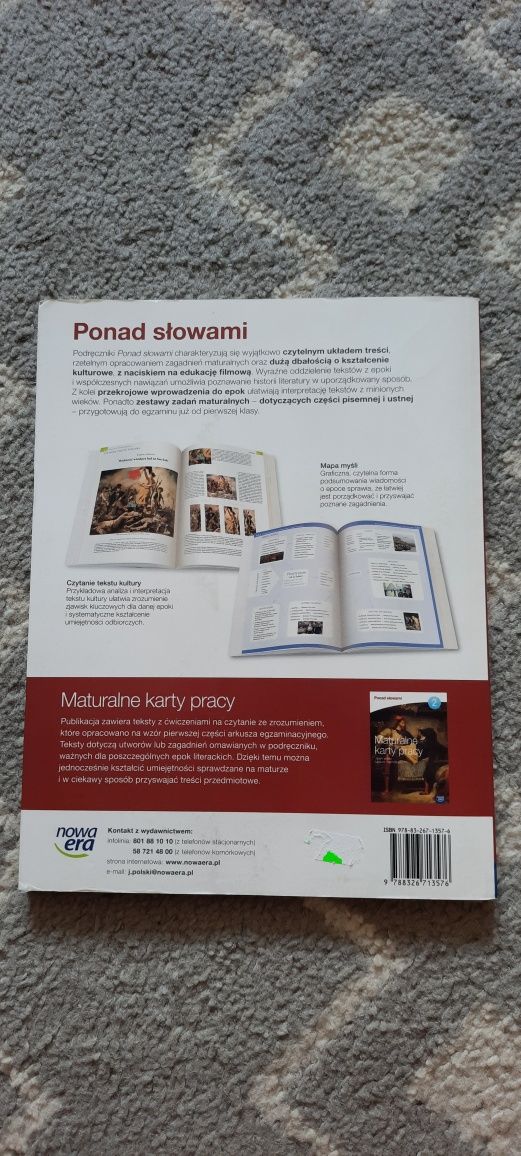 Ponad słowami kl.2.1 liceum I technikum.