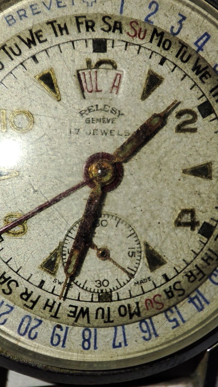 Швейцарские часы relesy geneve 17 jewels(brevet)