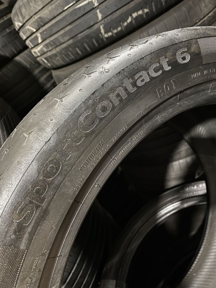 Шины 295/35 R19 новые летние комплект Continental Sport Contact 6.