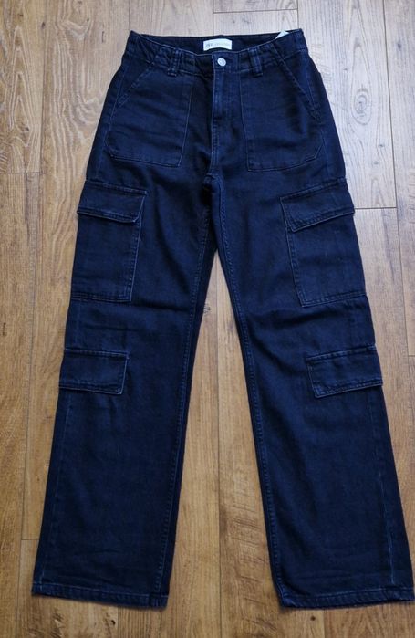 Джинсы штаны брюки палаццо Zara 34 размер XS-S