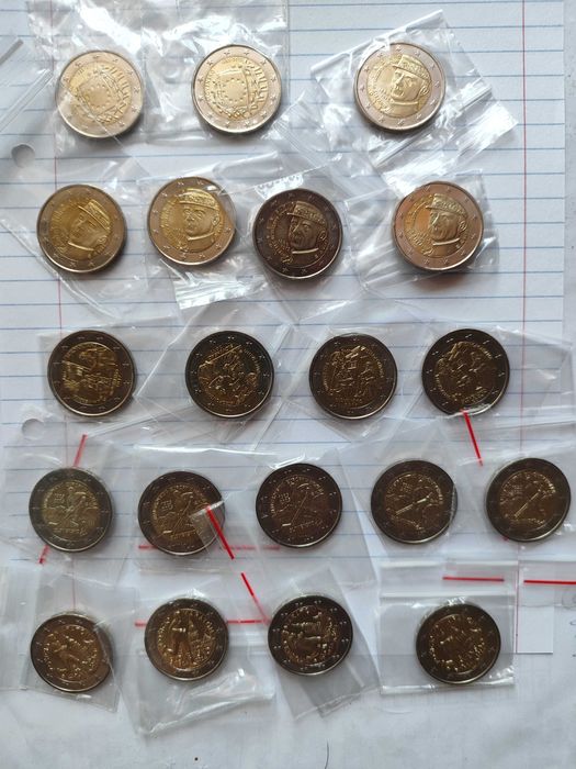 Moedas NOVAS de 2€ Comemorativas (Vários Países)