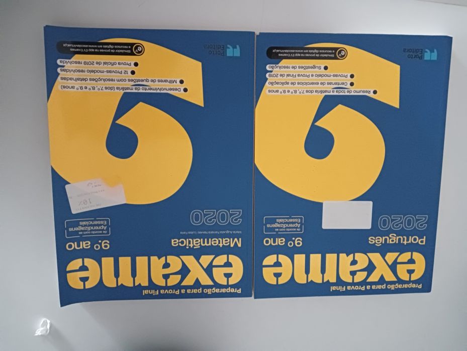 Livro apoio 9 ano Matemática e Português