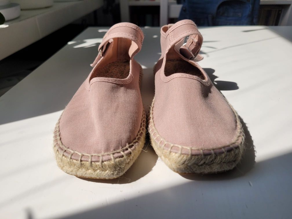 Espadryle Zara dla dziewczynki