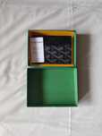 Nowy czarny skórzany portfel Goyard cardholder