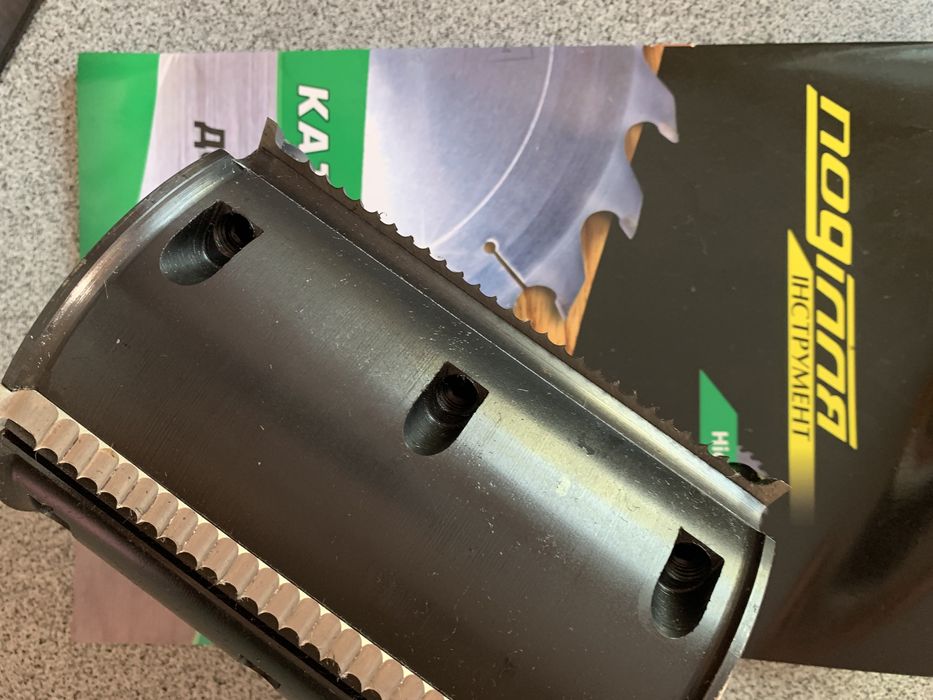 Терасна дошка з механічним кріпленням ножів