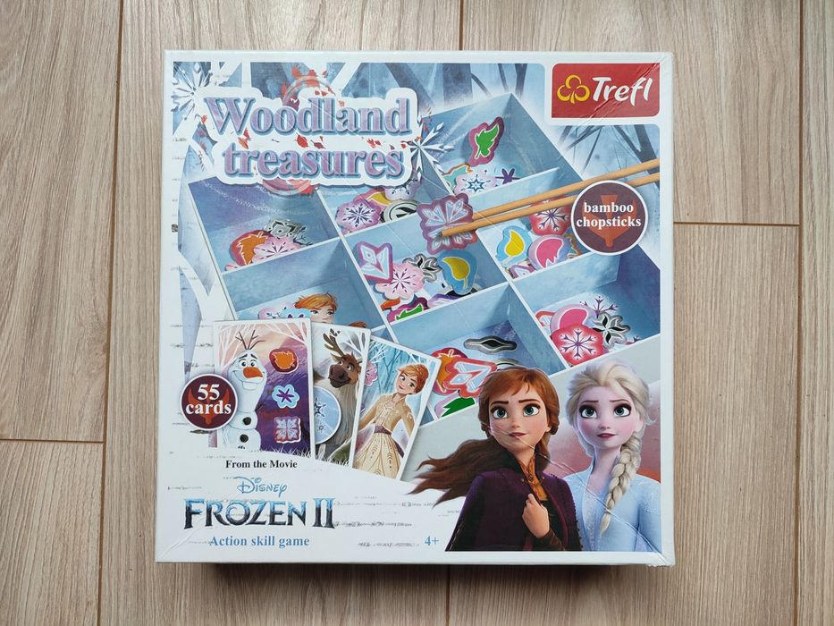 Gra zręcznościowa Disney Frozen II Trefl Leśne skarby Woodland Treasur