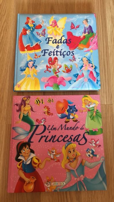 Livros infantis fadas e princesas